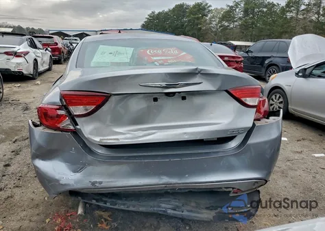 2016 Chrysler 200 Limited from USA, damaged, VIN 1C3CCCAB0GN165554